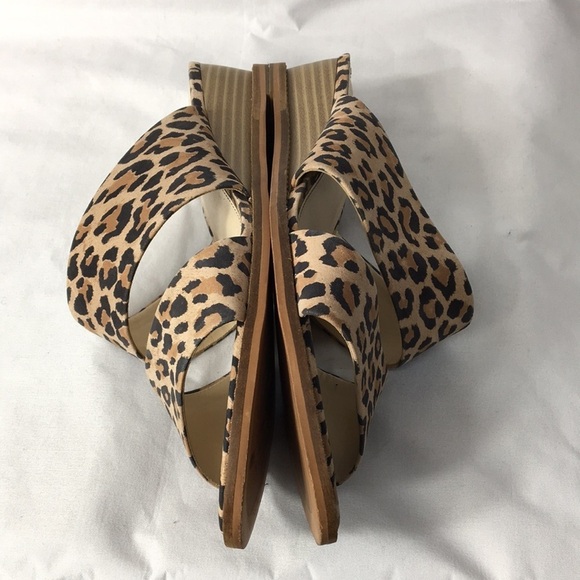 Vince Camuto Women’s Leopard Print Dress Sandals Size 10 Like-NEW Condition - Picture 7 of 8